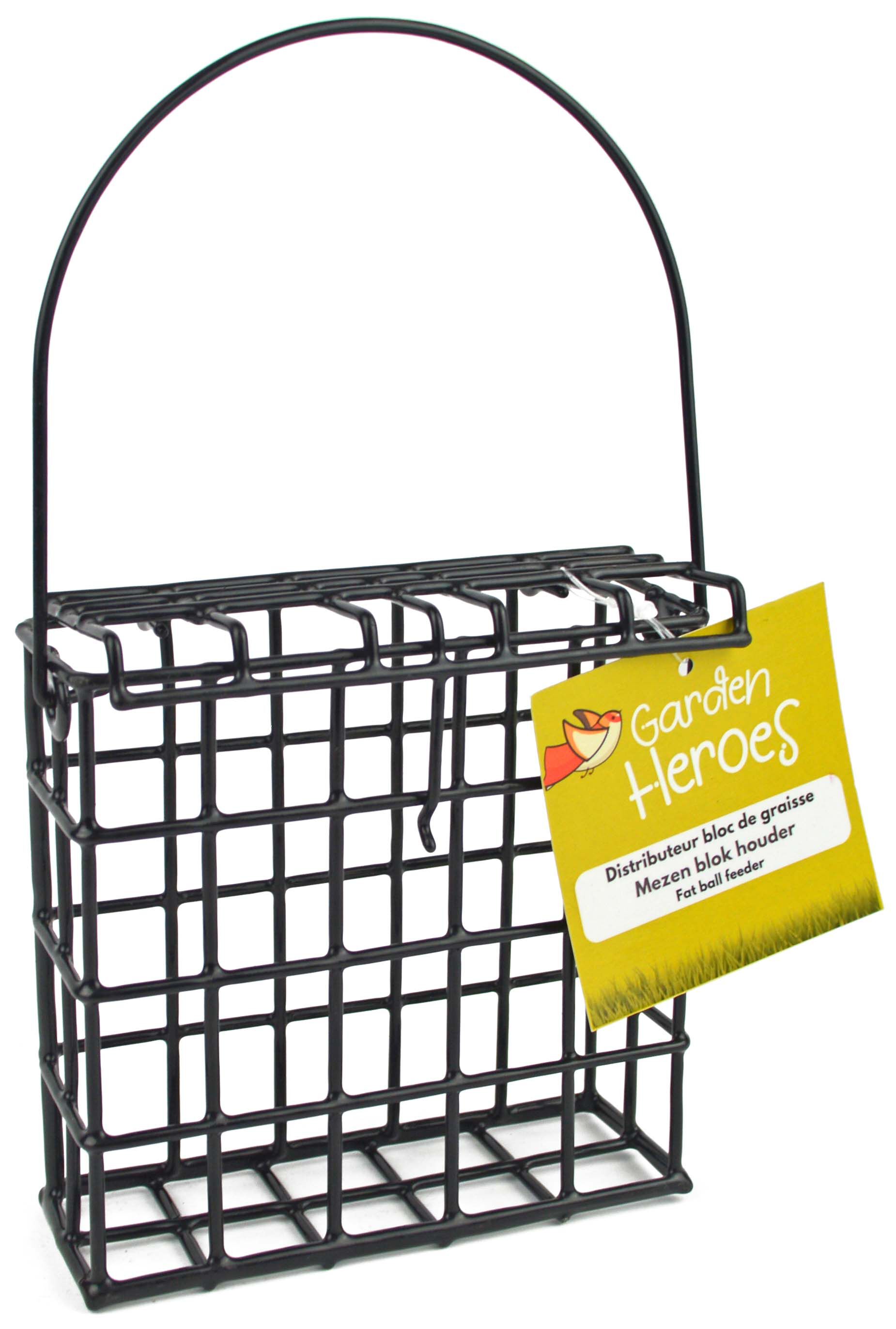 Garden Heroes - Distributeur Bloc de Graisse M&eacute;tal - 12,5x4x12,5cm Image num&eacute;ro 1