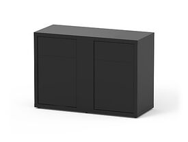 Aquatlantis - Meuble SUBLIME 120 Noir pour Aquarium - 120x50x83cm