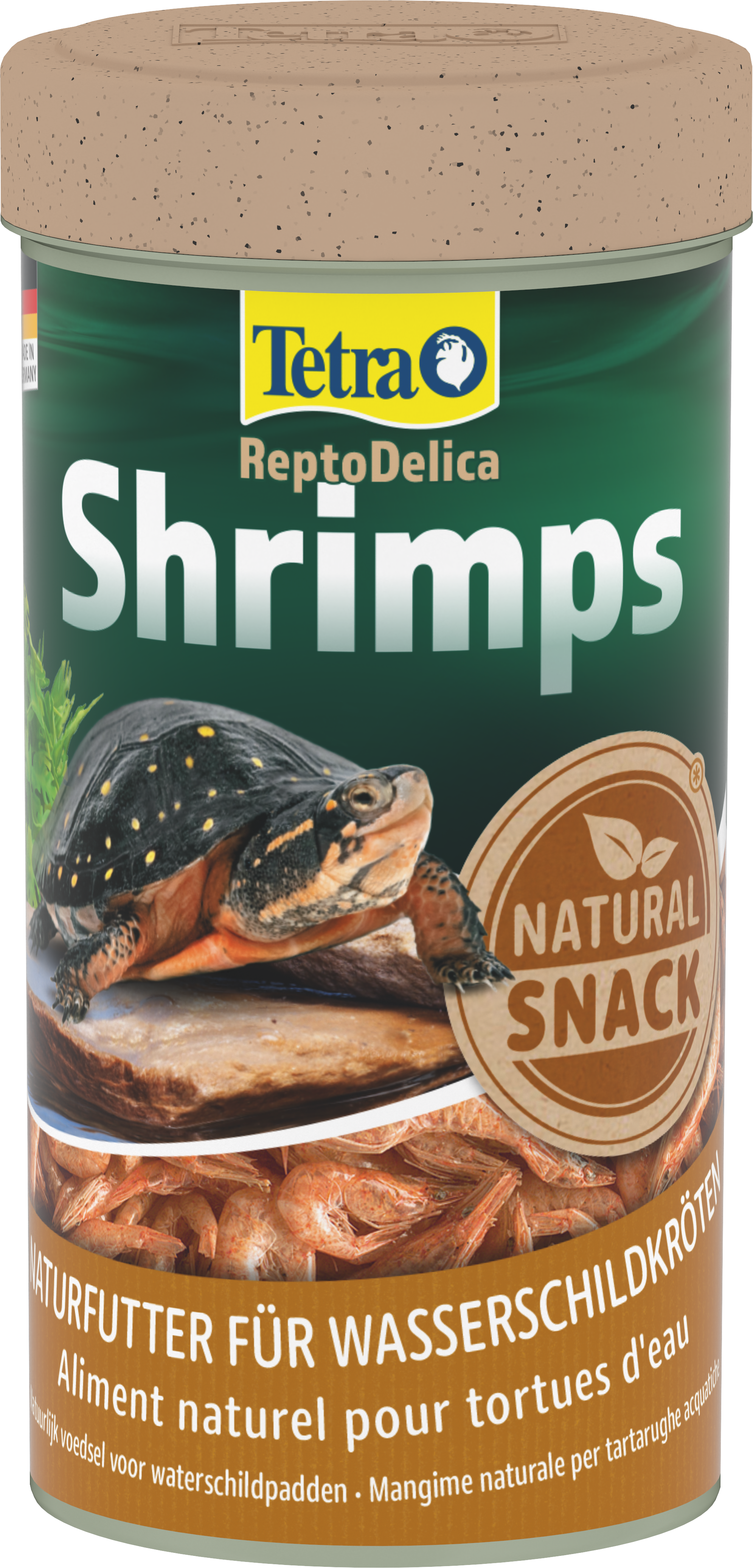 Tetra - Aliment ReptoDelica Shrimps Crevettes pour Tortues d'Eau - 250ml Image num&eacute;ro 1