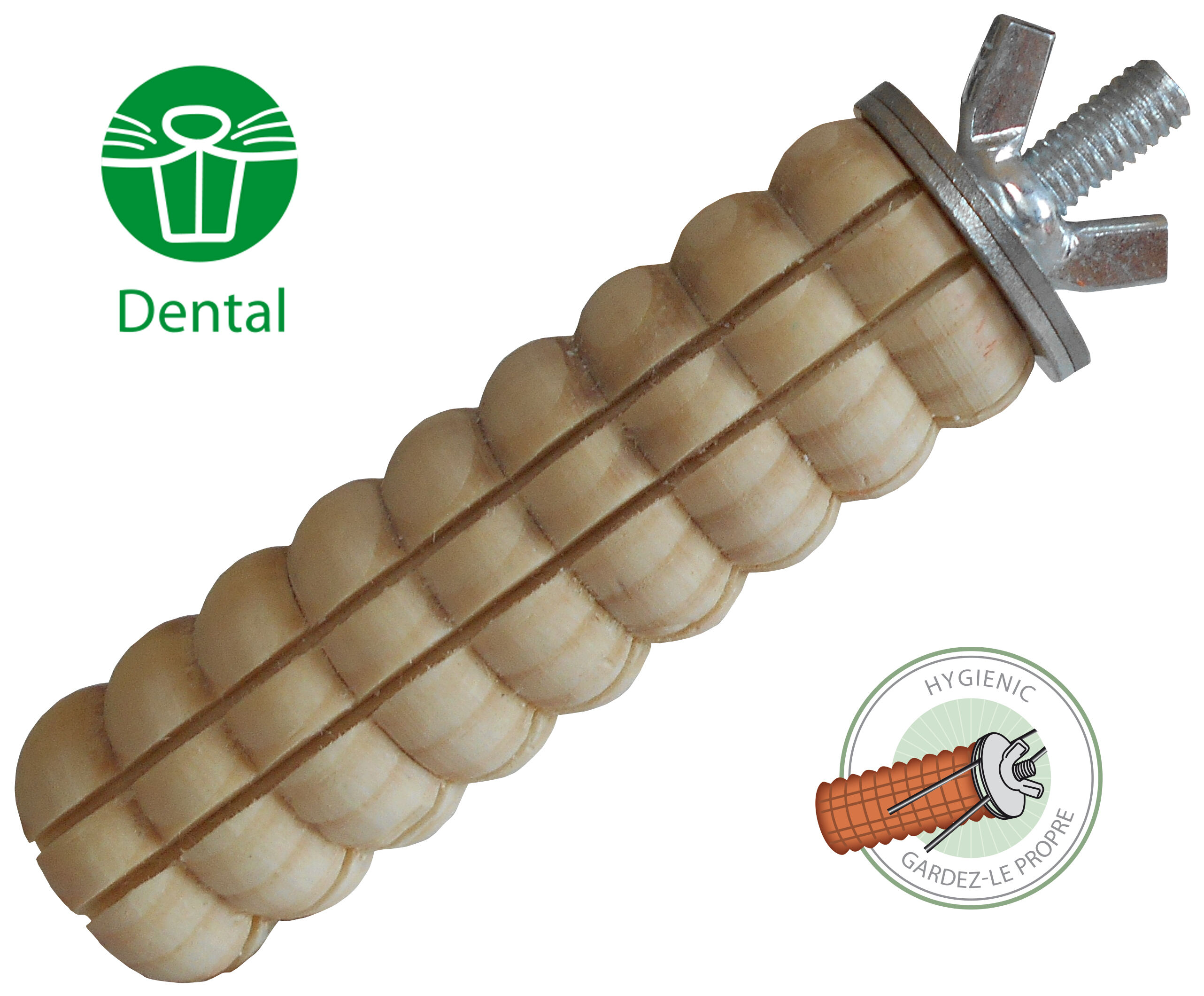 Tyrol - Friandise Croq'Bois &agrave; Ronger pour Rongeurs et Lapins - 10cm Image num&eacute;ro 1