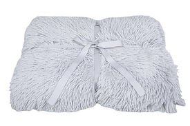 Leeby - Couverture Extra douce Grise pour Chiens - XXL
