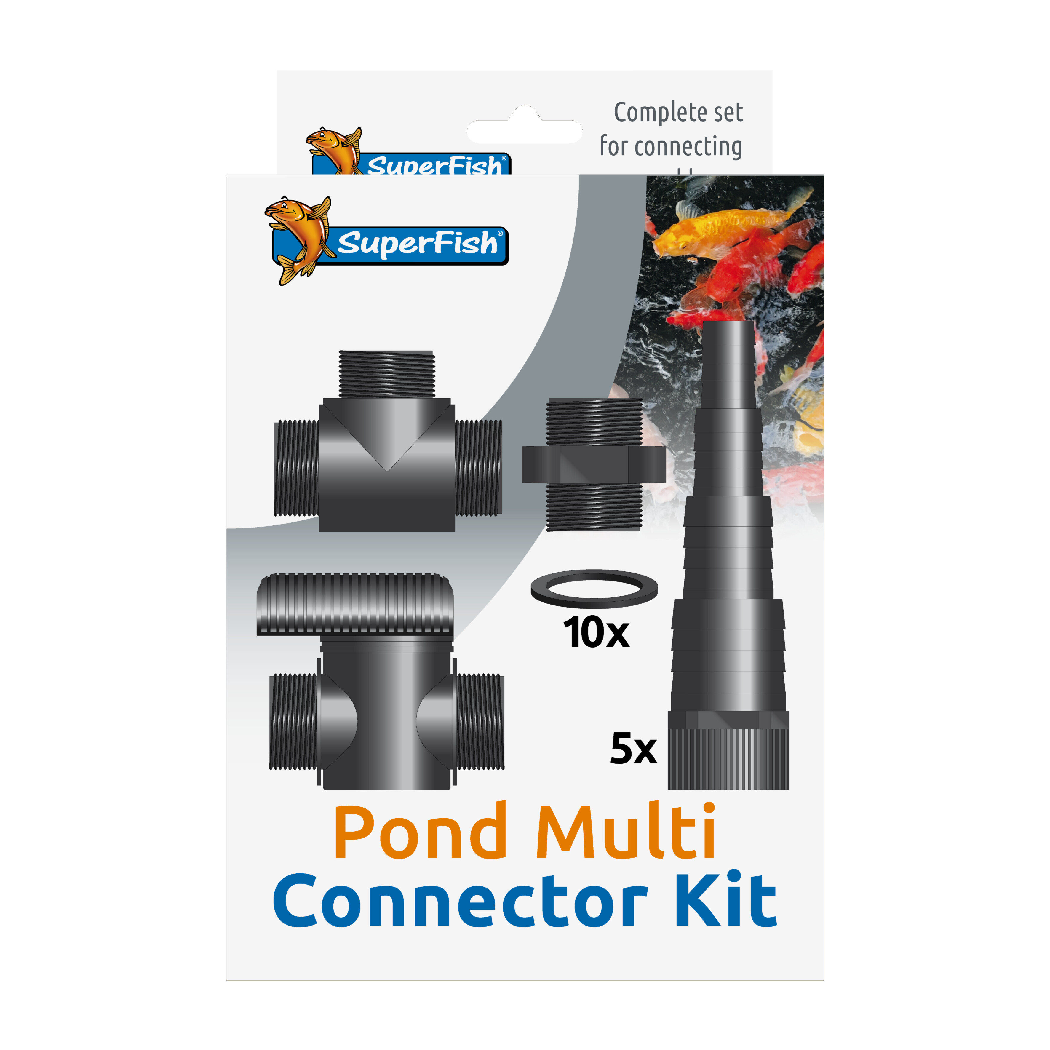 Superfish - Pond Multi Connecteur Kit 20/25/32/40 mm Image num&eacute;ro 2