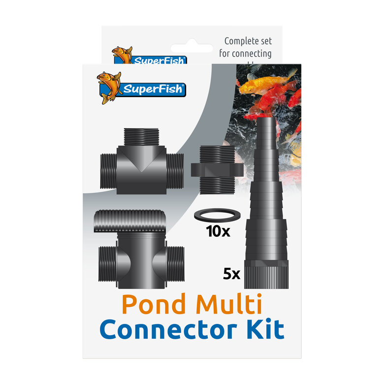 Superfish - Pond Multi Connecteur Kit 20/25/32/40 mm Image numéro 2 Superfish - Pond Multi Connecteur Kit 20/25/32/40 mm Image numéro 2