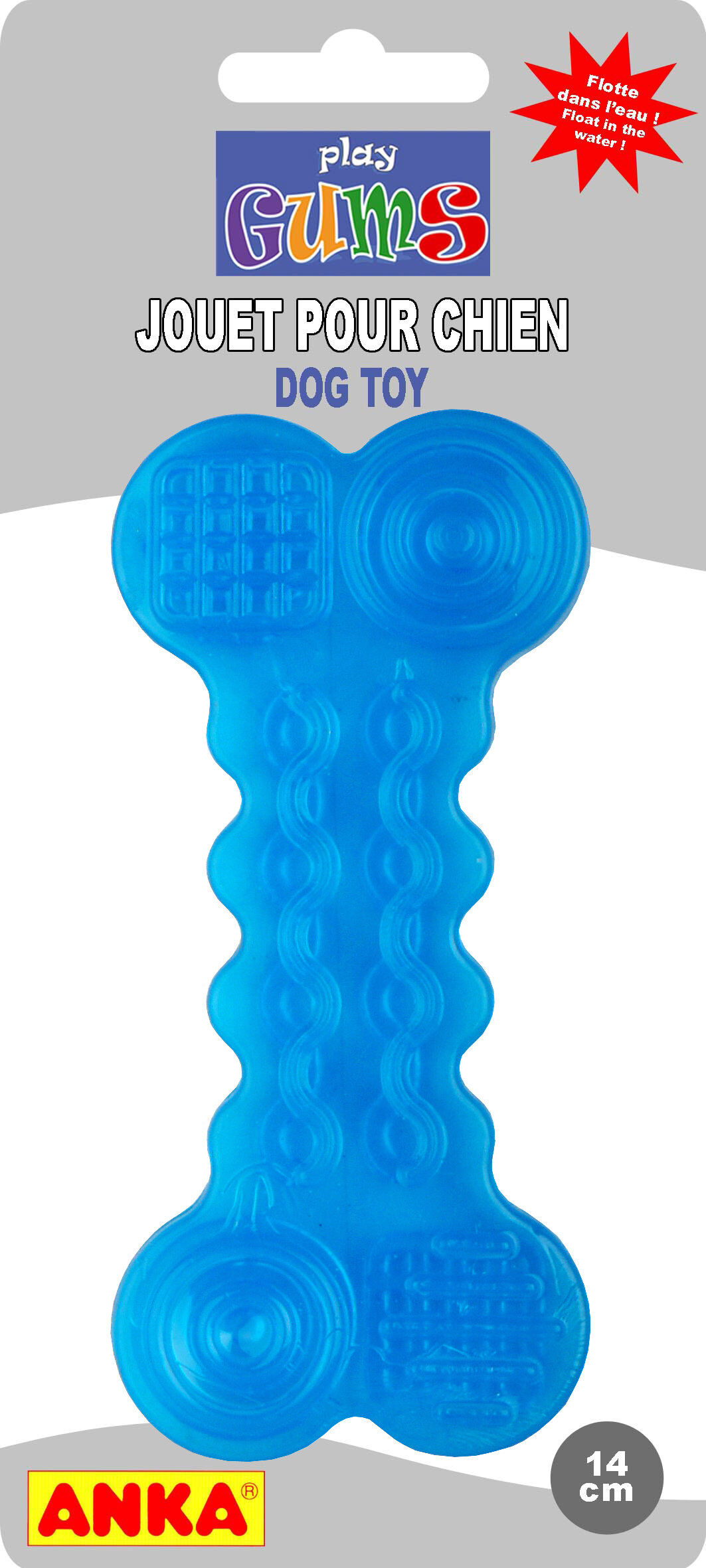 Anka - Jouet Play Gums Bone - 14 cm Image num&eacute;ro 1