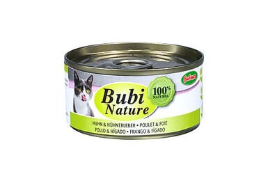 Bubimex - Pâtée Bubi Nature Poulet et Foie pour Chats - 70g