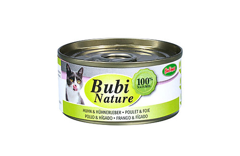Bubimex - Pâtée Bubi Nature Poulet et Foie pour Chats - 70g image number null