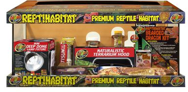 Zoomed - Kit terrarium tout équipé pour Pogona - 76 x 30 x 30 cm