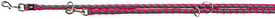 Trixie - Cavo laisse réglable, fushia/gris graphite