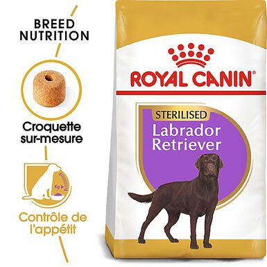 Royal Canin - Croquettes Labrador pour Chien Stérilisé - 12Kg