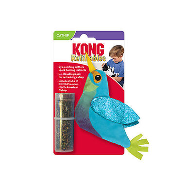 KONG - Jouet Refillables Oiseau pour Chats - 12cm