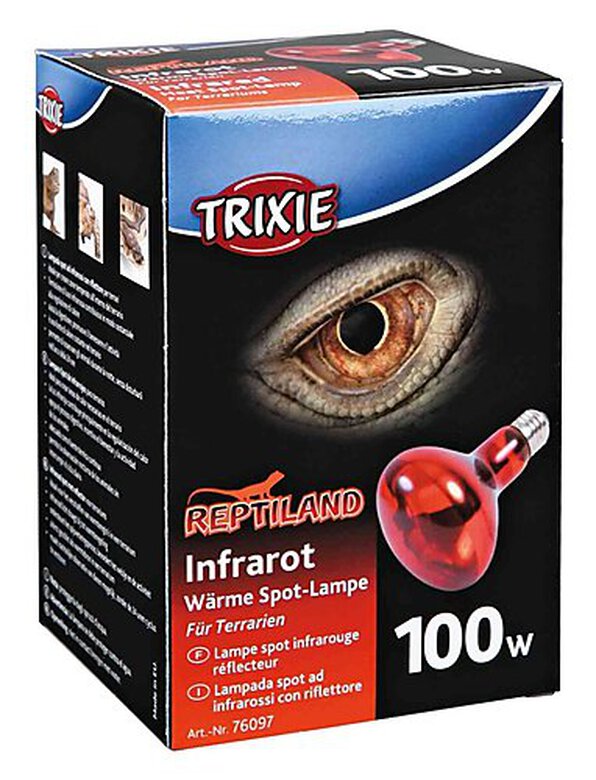 Trixie - Lampe Spot infrarouge à chaleur, ø 80 × 108 mm, 100 W image number null