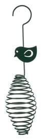 Trixie - Mangeoire Boule de Graisse spirale avec oiseau métal - 7x35cm
