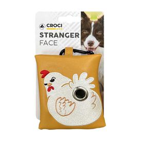 Croci - Distributeur Sac à Déjections Stanger Poulet pour Chiens - Orange