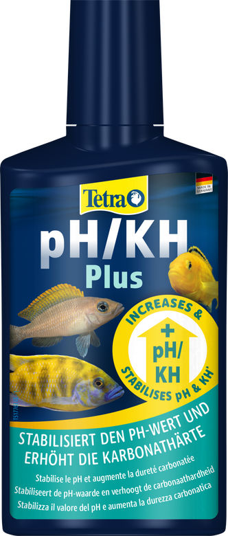 Tetra - Augmentation Contrôlée du pH/KH Plus pour Aquarium - 250ml Image numéro 1 Tetra - Augmentation Contrôlée du pH/KH Plus pour Aquarium - 250ml Image numéro 1