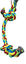 Tootoy! - Corde à Noeud Multicolore - XL Indicateur image numéro 1