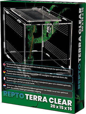 Repto - Terrarium AcryliqueTerra Clear - 20x15x15,3cm