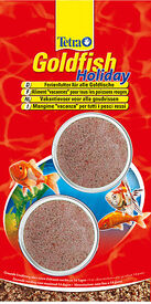 Tetra - Aliment Goldfish Holiday en Bloc de 14J pour Poissons Rouges