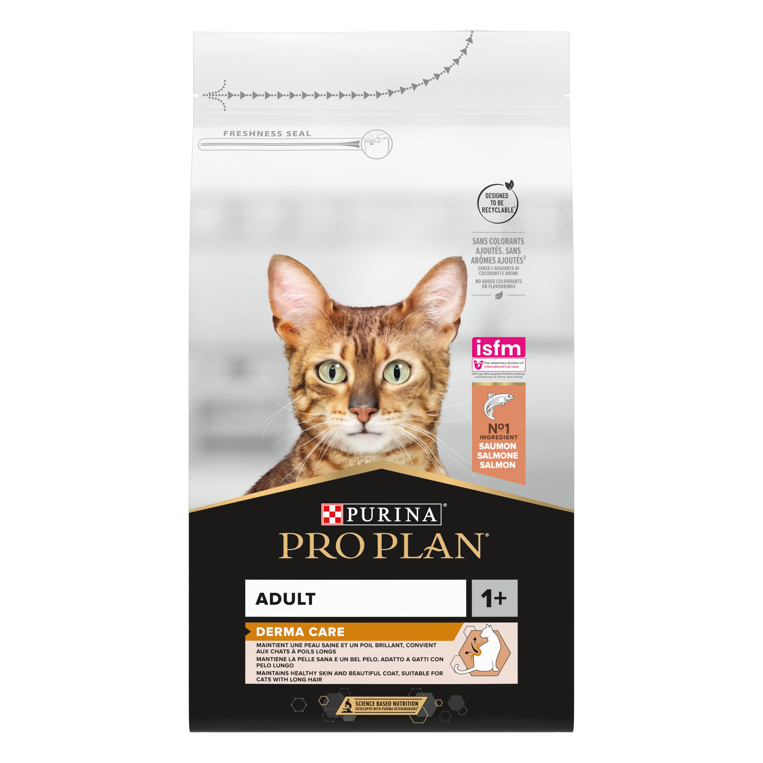 Pro Plan - Croquettes OPTIDERMA Elegant Saumon pour Chat - 1,5Kg Image num&eacute;ro 1