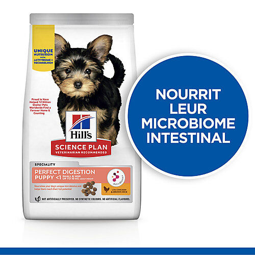 Hill's Science Plan - Puppy Perfect Digestion Small&Mini Croquettes Pour Chiot De Petite Taille - 3kg Image num&eacute;ro 2