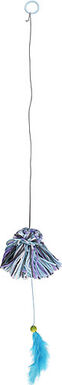 Flamingo - Jouet Yarn Teaser avec Anneau Multi pour Chats - 81cm