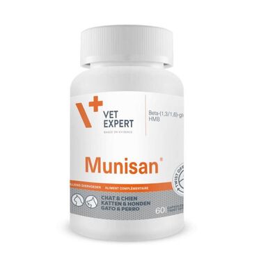 Obione - Capsules Munisan Système Immunitaire pour Chiens et Chats - x60