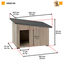 Ferplast - Niche Argo 60 pour Chiens - 54x69x52 cm Indicateur image numéro 2