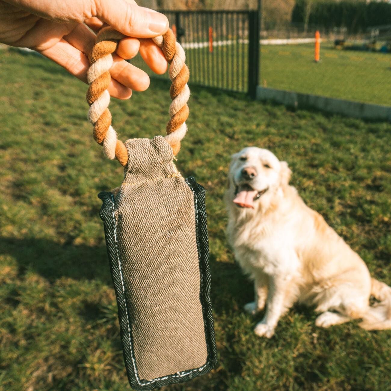 Duvoplus - Jouet Canvas bar &agrave; mordiller Multicolore - 8 x 25 x 5 cm Image num&eacute;ro 1