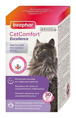 Beaphar - Recharge aux Phéromones CatComfort Excellence pour Chat - 48ml