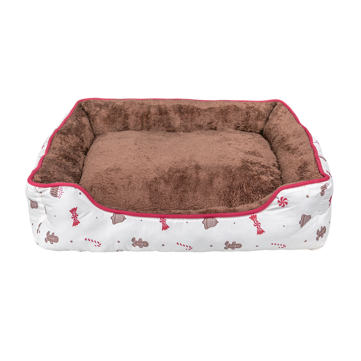 Wonder Christmas - Sofa Motif Bonbon pour Chien - M Image num&eacute;ro 1