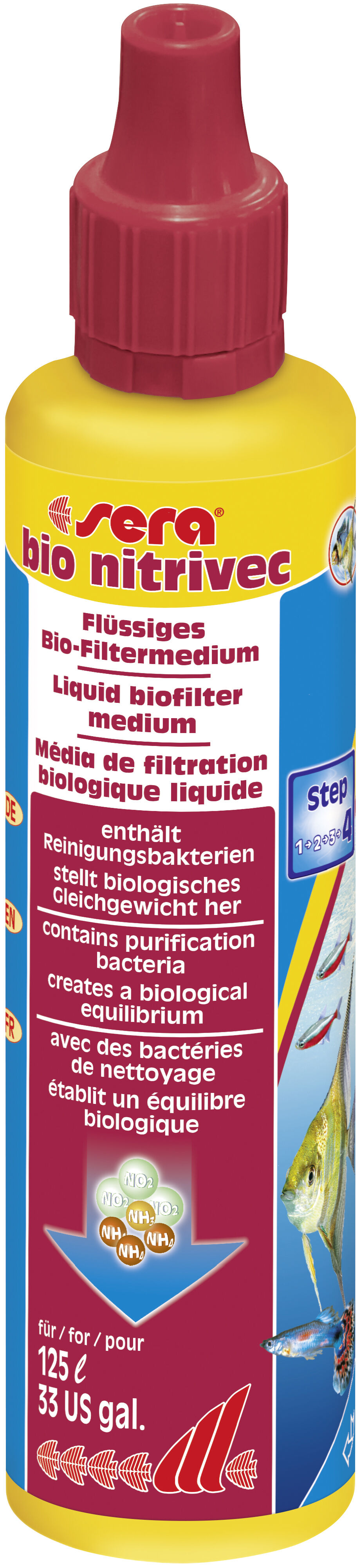 Sera - M&eacute;dia de Filtration Biologique Liquide pour Aquarium - 50ml Image num&eacute;ro 1