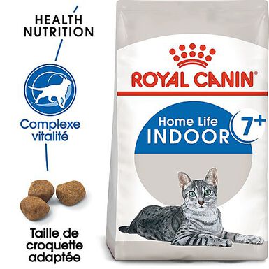 Royal Canin - Croquettes Indoor 7+ pour Chat Senior - 400g