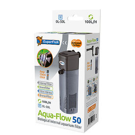 Superfish - Filtre Intérieur Aqua-Flow 50 - 100L/H