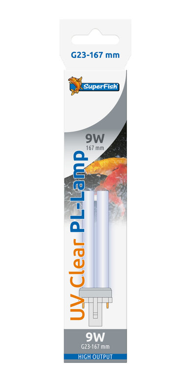 Superfish - Lampe UV PL 9W G23167MM pour Bassin Image numéro 1 Superfish - Lampe UV PL 9W G23167MM pour Bassin Image numéro 1
