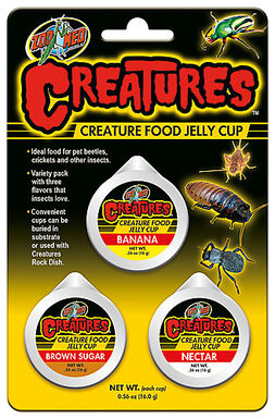 Zolux - Capsules Gelées Creatures pour Insectes - x3