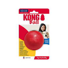 KONG - Jouet Balle Rebondissante Rouge pour Chien