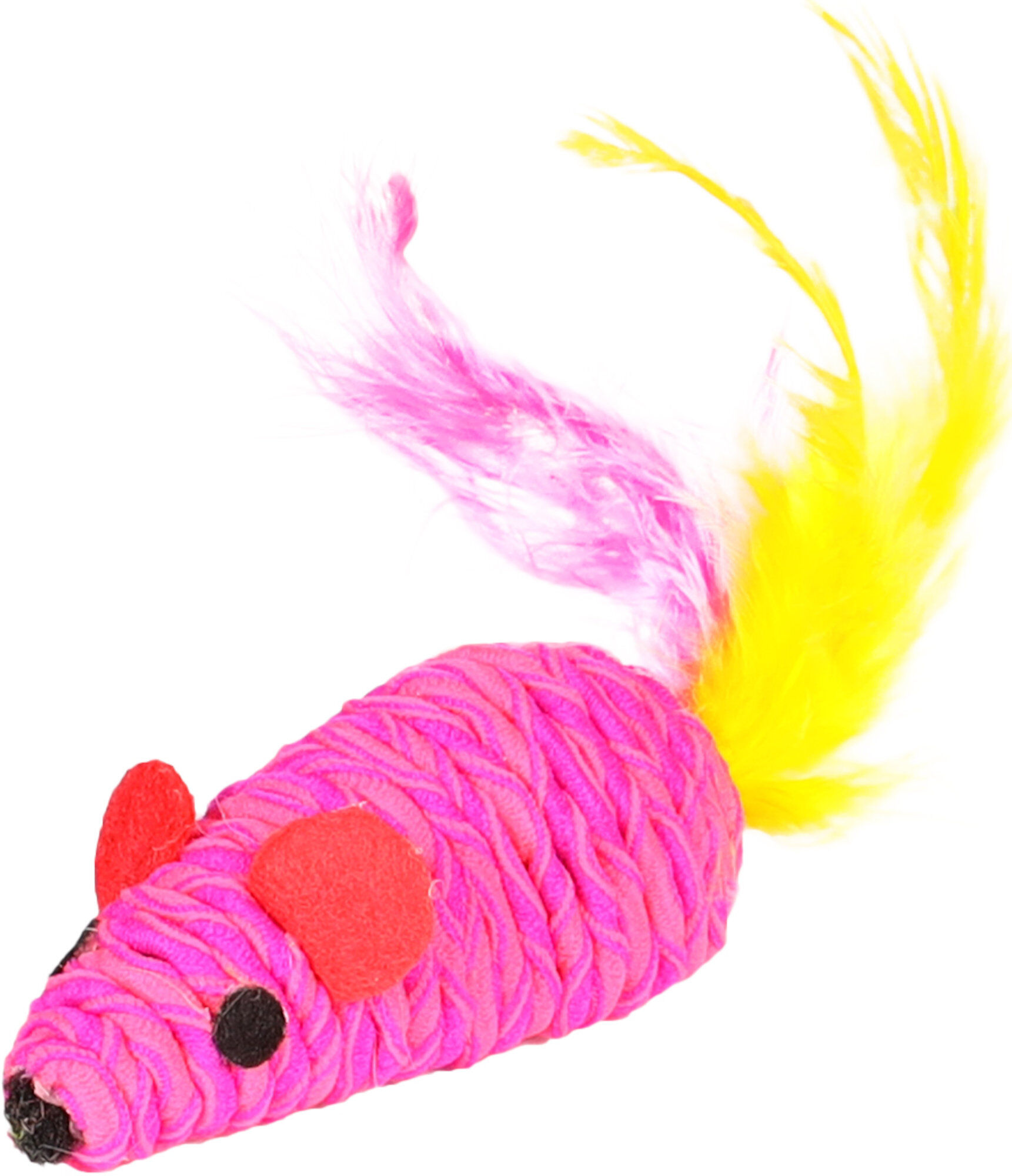 Flamingo - Jouet Shuka Souris Plume pour Chats - 15,5cm Image num&eacute;ro 2