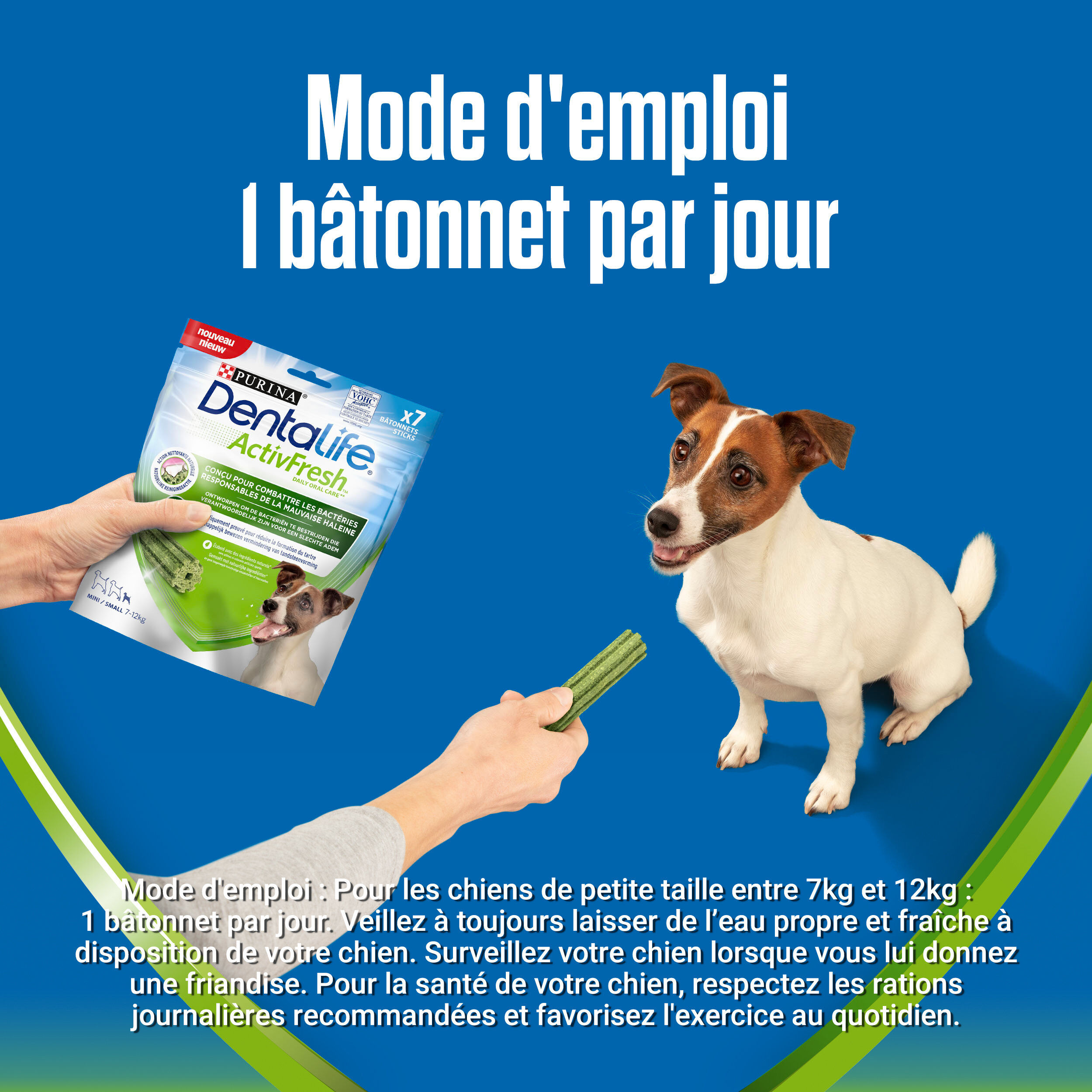 DENTALIFE - Friandises &agrave; m&acirc;cher ACTIVFRESH bucco-dentaire pour Petits Chiens - 115g Image num&eacute;ro 8