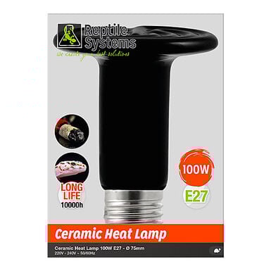 Reptile Systems - Emetteur Thermique Ceramic Heat Lamp - 100w