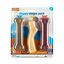 Nylabone - Jouet à Mâcher  Puppy Stages Pack Poulet Bacon et Bœuf - M Indicateur image numéro 1