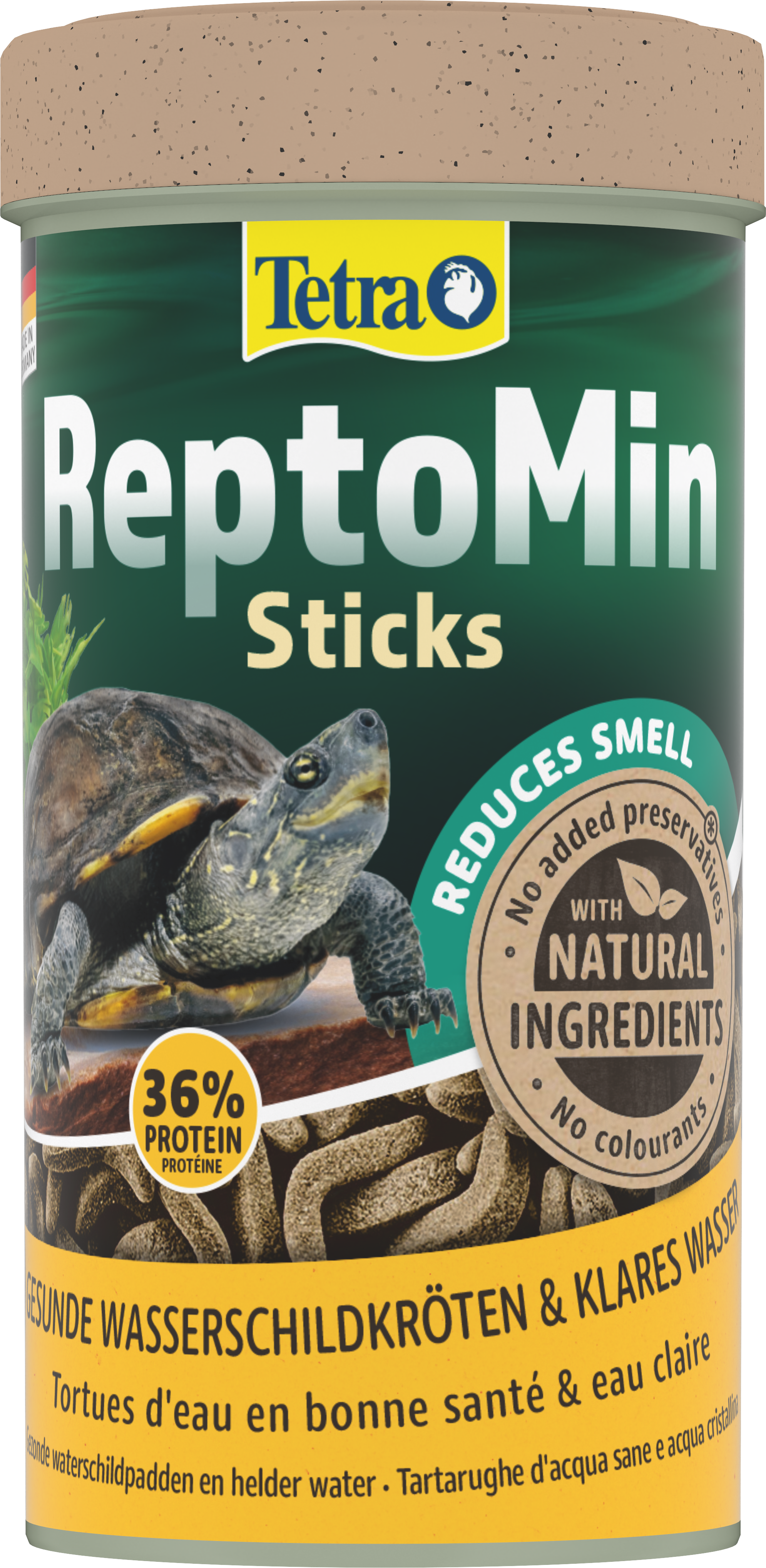 Tetra - Aliment Complet ReptoMin en Sticks pour Tortues d'Eau - 250ml Image num&eacute;ro 1