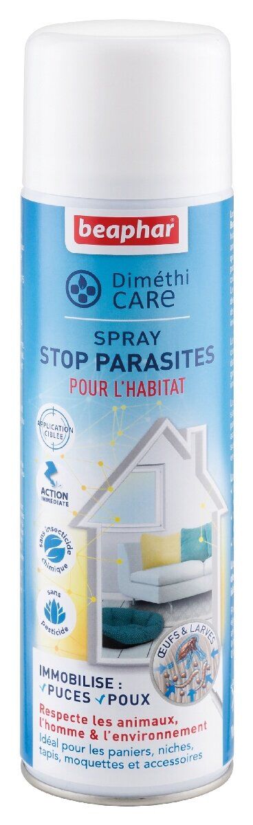 Dim&eacute;thiCARE - Spray STOP Parasites pour Habitat - 250ml Image num&eacute;ro 1