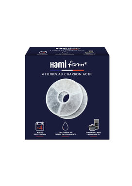 Hamiform - Filtres au Charbon Actif pour Fontaine  2L - x4