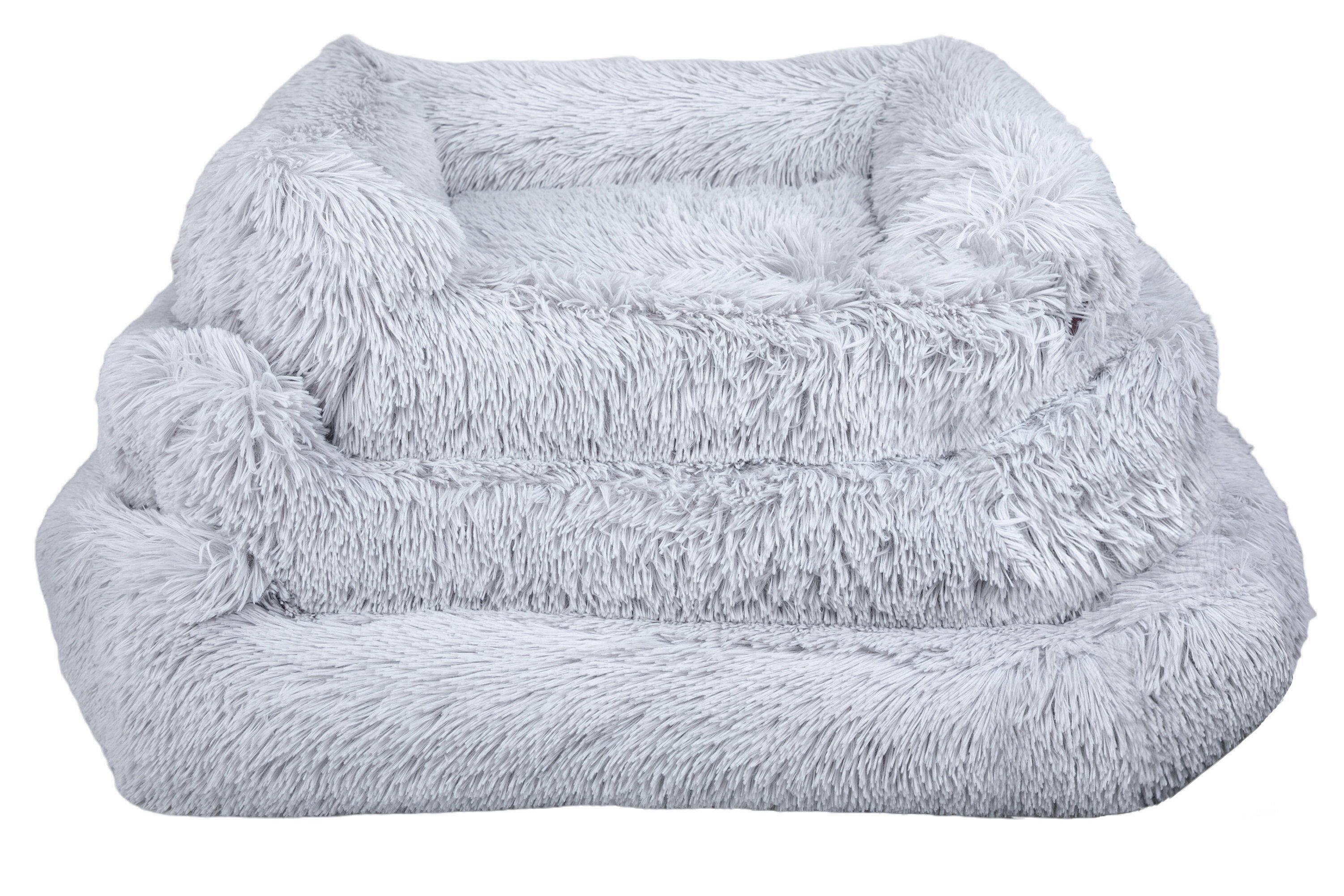 Leeby - Sofa Extra Doux Gris pour Chiens - L Image num&eacute;ro 2