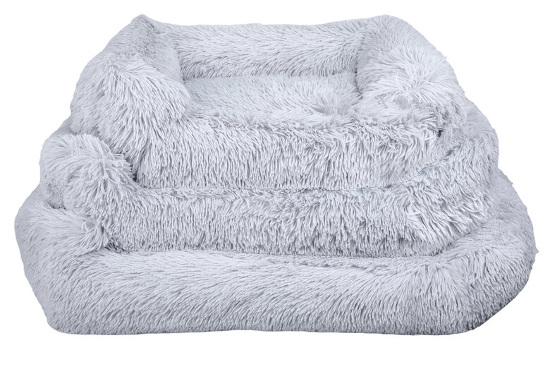 Leeby - Sofa Extra Doux Gris pour Chiens - L Image numéro 2 Leeby - Sofa Extra Doux Gris pour Chiens - L Image numéro 2