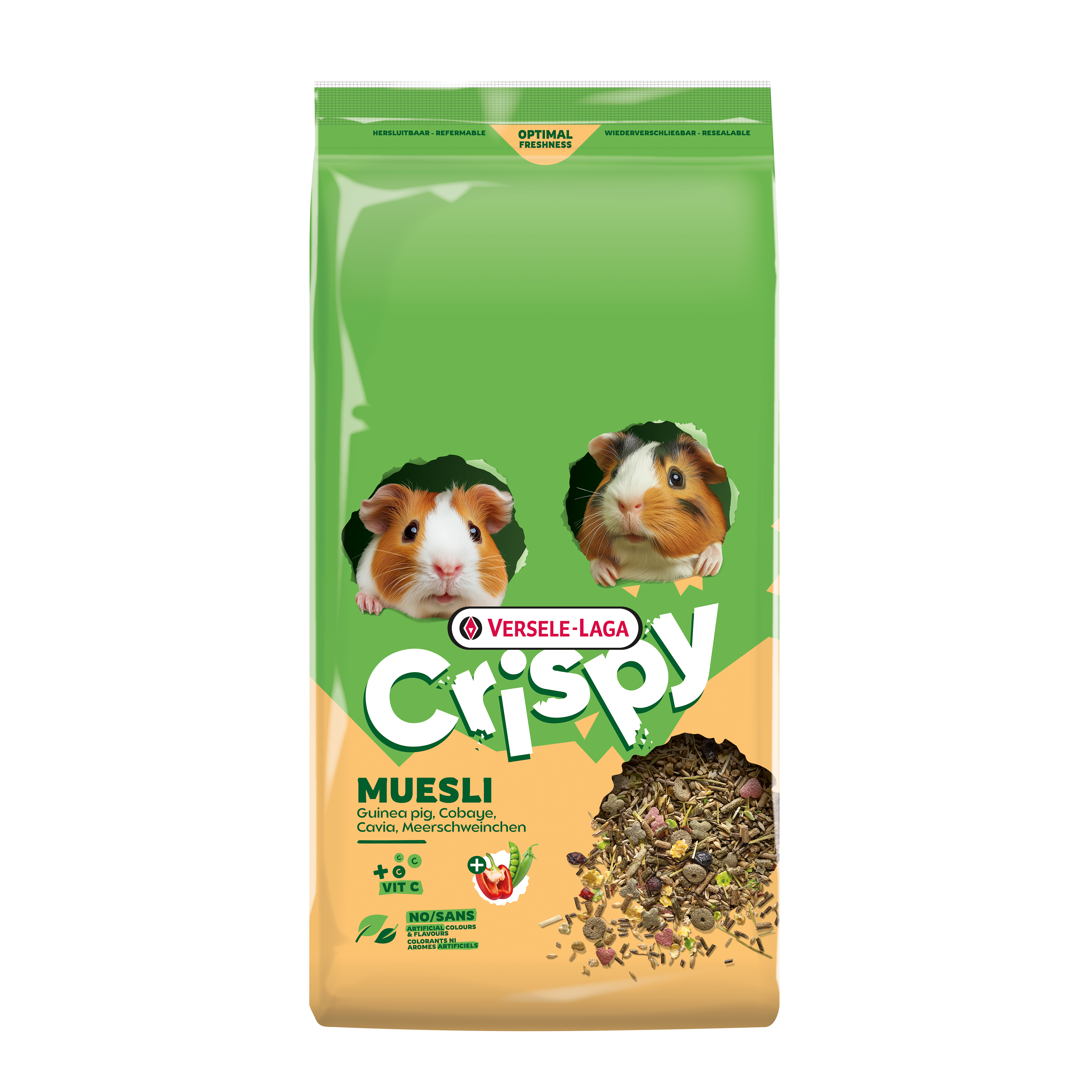 Versele Laga - M&eacute;lange Crispy Muesli pour Cochon d'Inde - 9kg Image num&eacute;ro 1