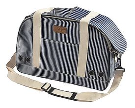 Bobby - Sac de Transport Tennis Marine pour Chiens et Chats - 45cm