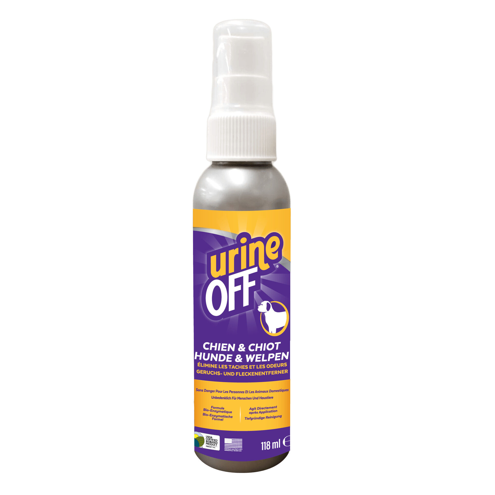 Urine Off - Destructeur Biotec Urine Off Chien - 118ml Image num&eacute;ro 1