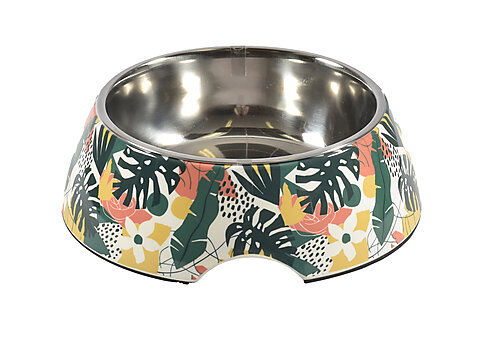 Bobby - Gamelle Jungle Vert pour Chiens et Chats - S Image num&eacute;ro 1