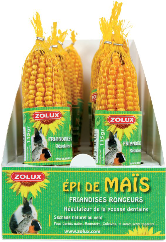 Zolux - Friandises &Eacute;pi de Ma&iuml;s pour Rongeurs - 115g Image num&eacute;ro 3