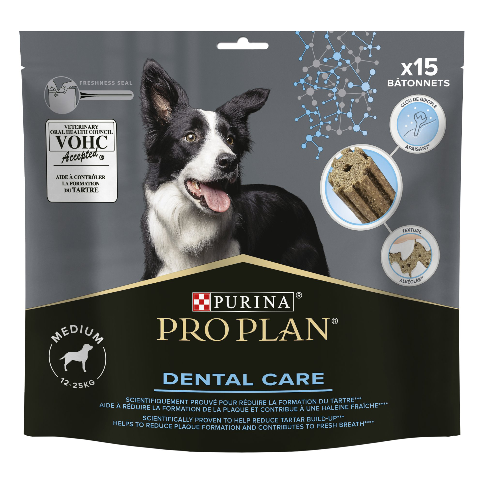 Pro Plan - Friandises &agrave; M&acirc;cher Dental Care pour Moyens Chiens - 345g Image num&eacute;ro 1